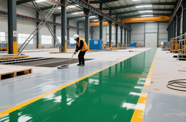 车库地面用什么漆?