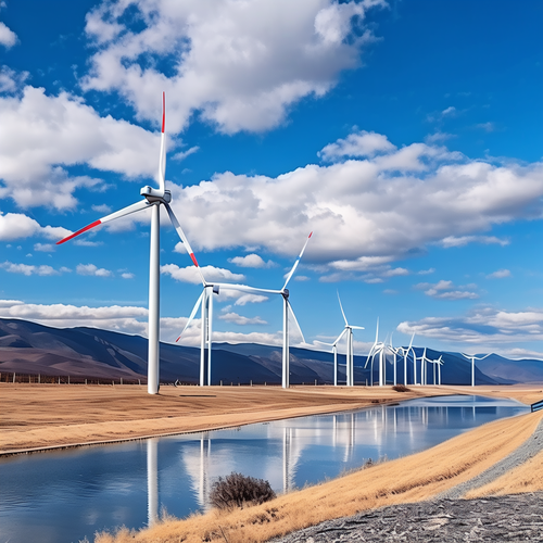 达坂城风力发电站