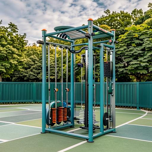 为何不将公用健身器材改造成动力发电设备来采集电量储能发电？